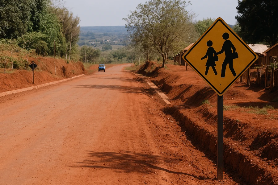 Reconstrucción y mejoramiento de caminos rurales.  Programa Nacional de caminos, Primera Etapa y Segunda Etapa

